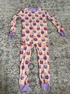 Poppy Kids Co Halloween PJ Set- Size 2T